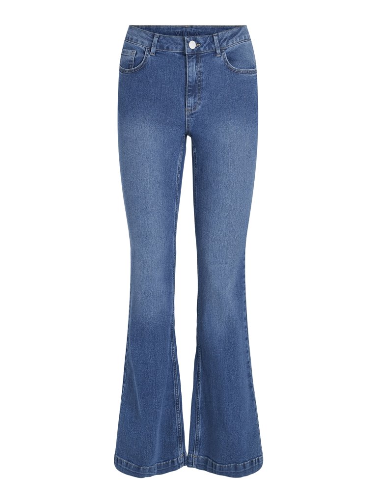 Vila - 14079873 - VIFLOUR SINE216 RW MINI FLARED JEANS