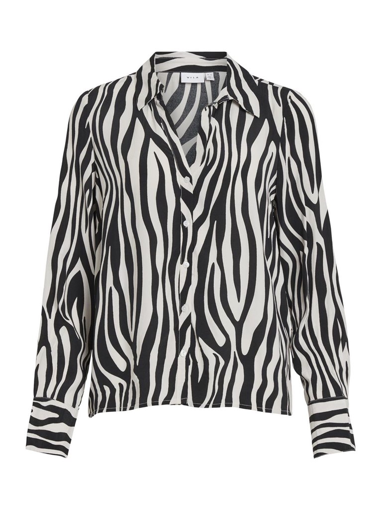 Vila - 14086141 - VIFINI BUTTON L_S SHIRT - NOOS